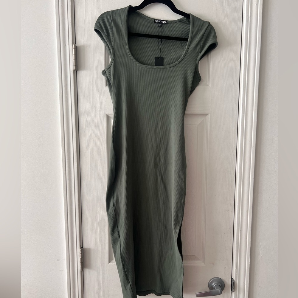 Fashion Nova Snatched Bodycon Dress